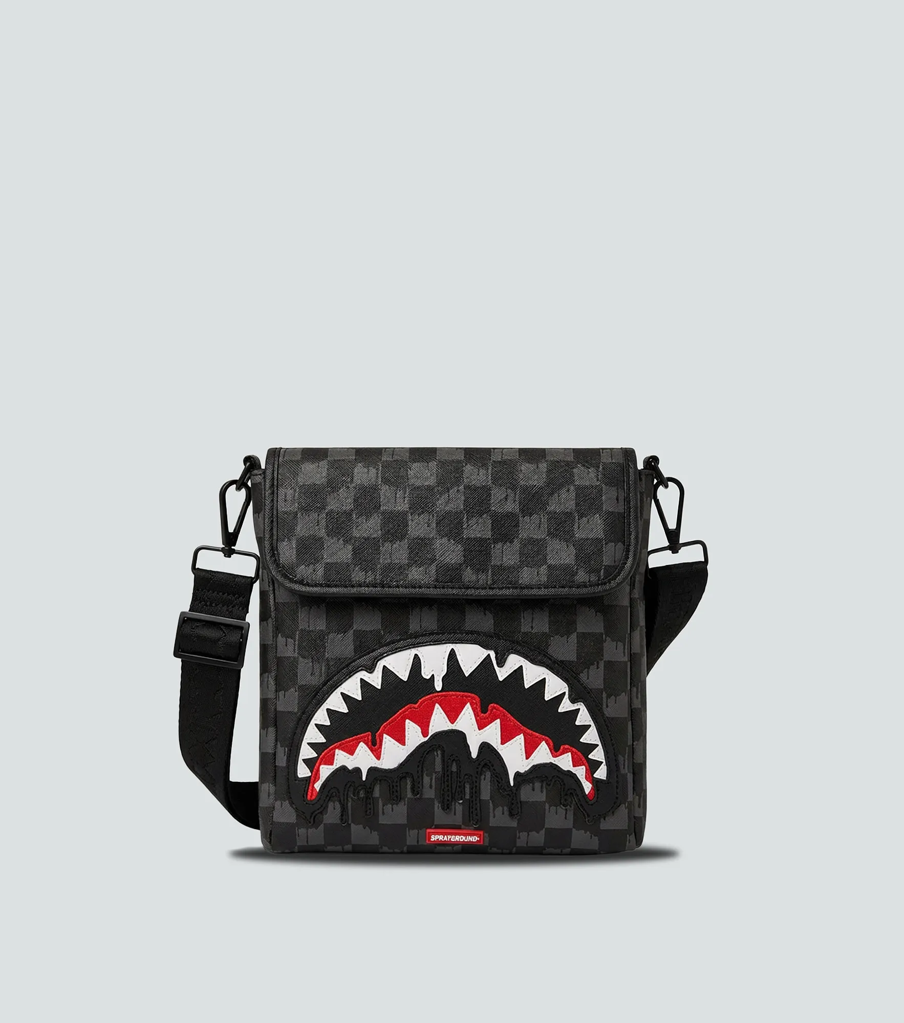 Bolso Sprayground Cruzado Ancho Scribble Shark 132617 NG