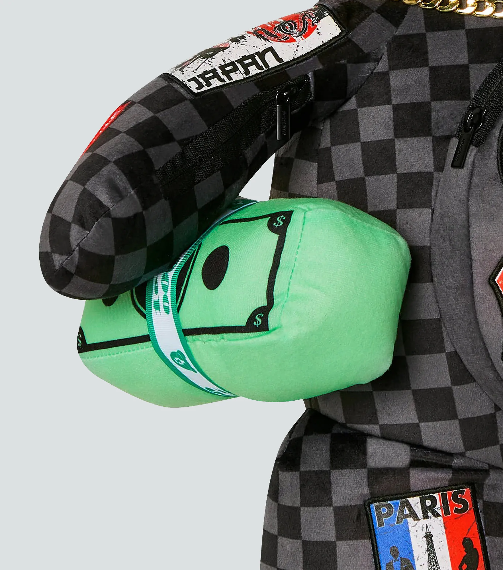 Morral Sprayground Global Mogul Lost Ticket Money Bear 132625 NG