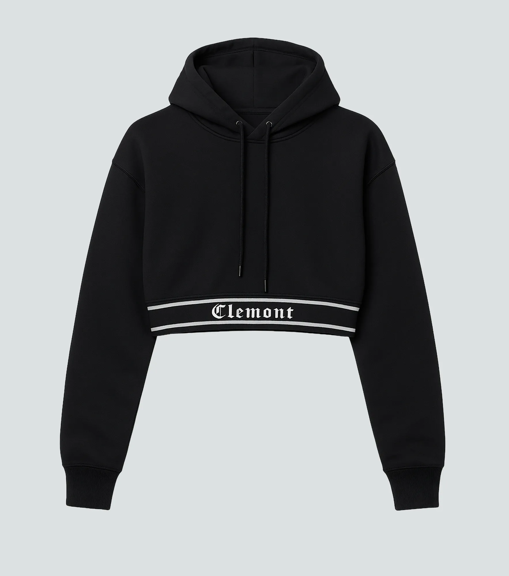 Hoodie Crop Clemont Mujer Sincronia 132659 NG