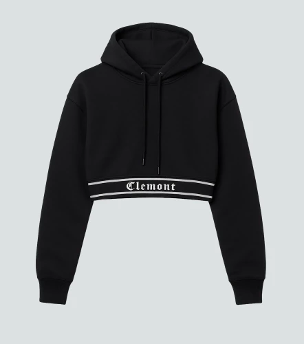 Hoodie Crop Clemont Mujer SincroniaNG