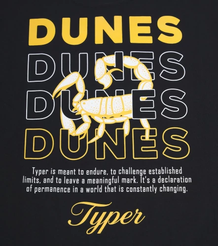 Therry T Shirt Comfort Con Estampado TyperNG