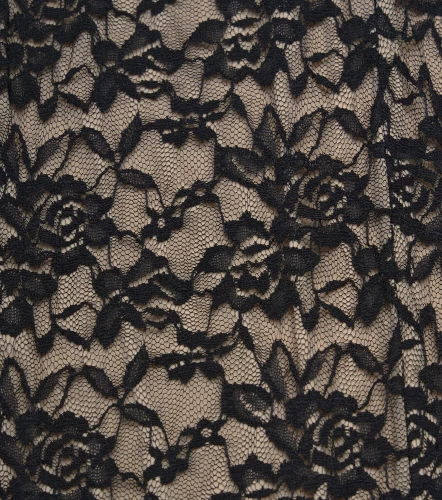 Vestido Largo Ajustado En Blonda DerekNG