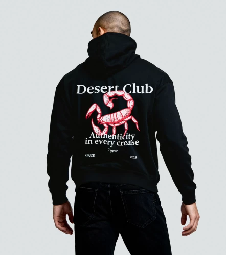 Tom Hoodie Oversize Estampado TyperNG