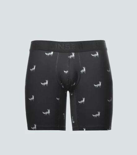 Sebas Boxer Microfibra Con Estampado De Zorro UnserNG