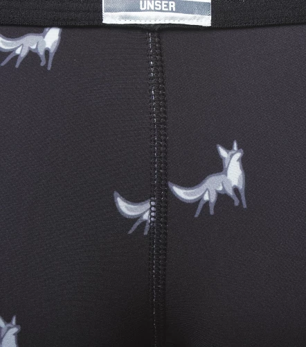 Sebas Boxer Microfibra Con Estampado De Zorro UnserNG