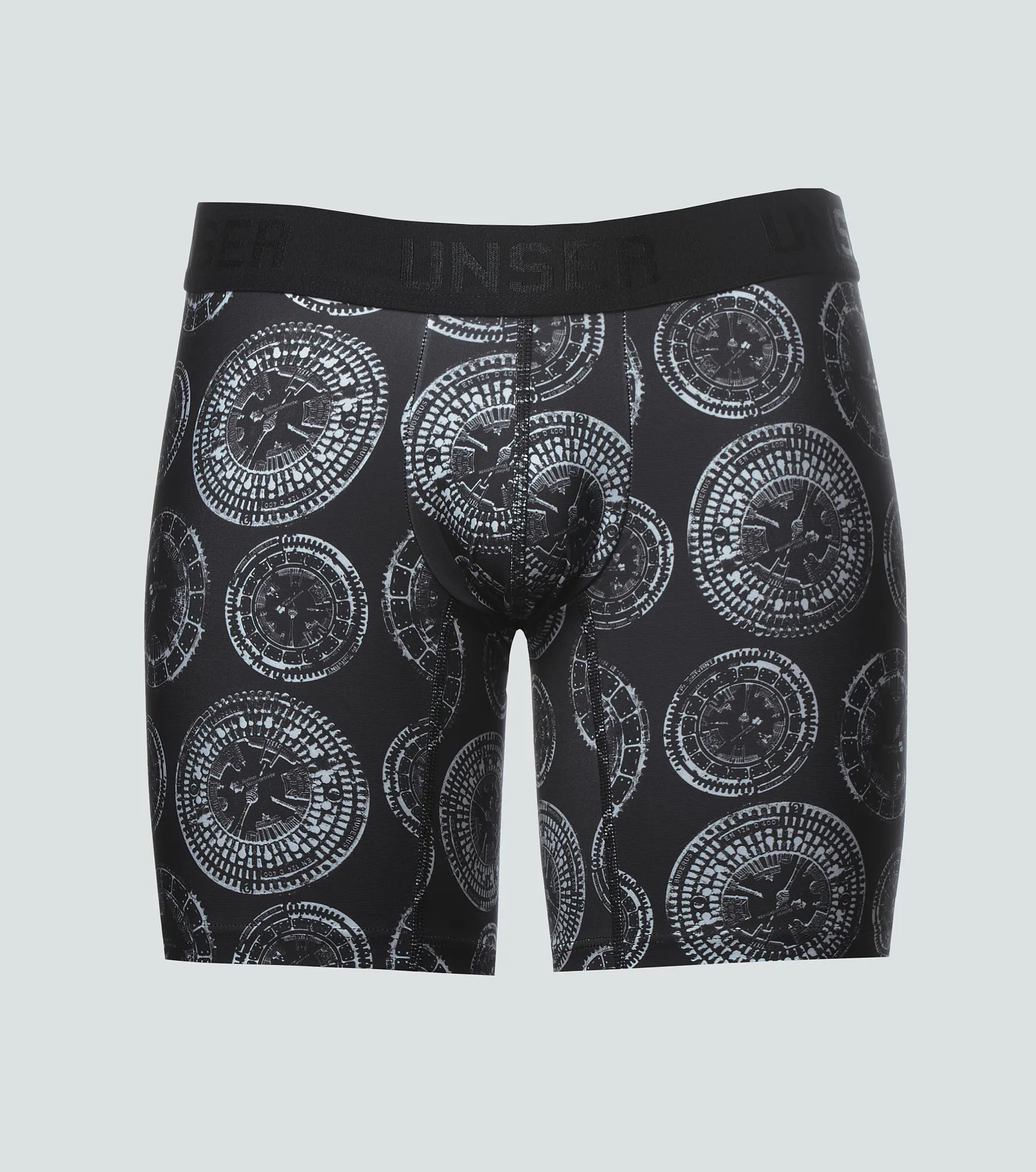 Marlon Boxer Microfibra Con Estampado De Reloj Unser 837142 NG