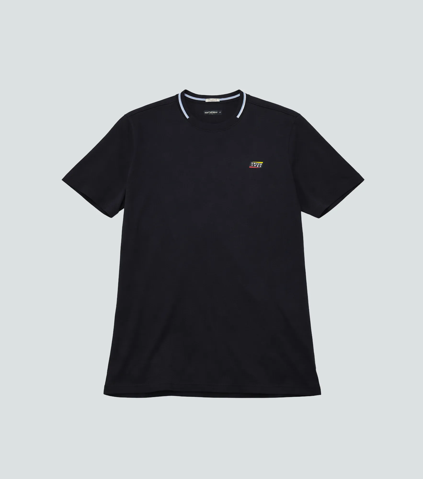 Comfort Noa Camiseta Unicolor Con Detalles Unser 837154 NG