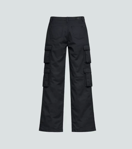 Barcelona Jean Para Mujer Tifanny Cargo En Cuerina DerekNG