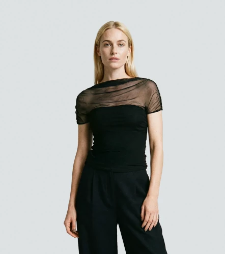 Blusa Para Mujer En Mesh Nova Derek LovelyNG