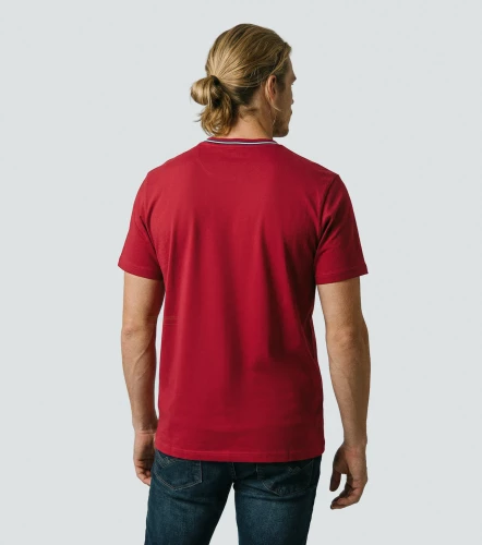 Comfort Noa Camiseta Unicolor Con Detalles UnserRJ