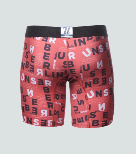 Mario Boxer Microfibra Estampado Letras UnserRJ