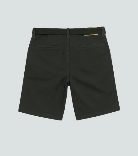 Alejo Bermuda En Dril Con Textura Unicolor UnserVD