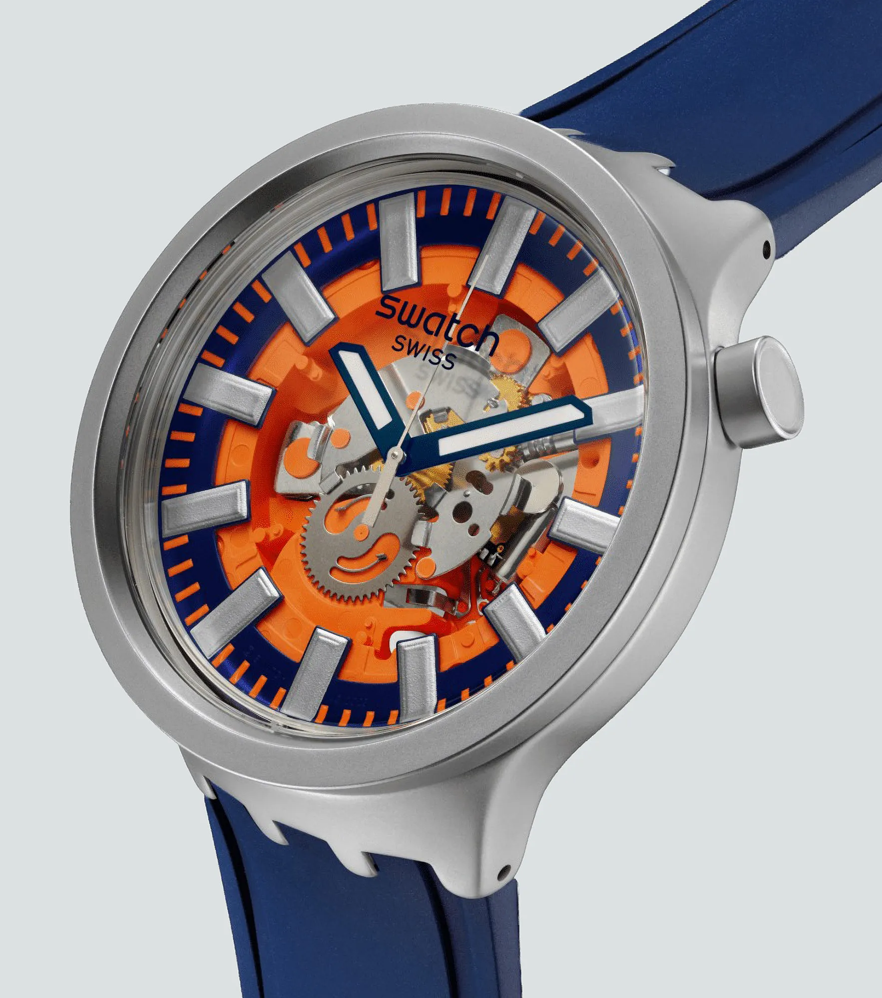 Reloj Swatch Orange In The Works 132717 AZ