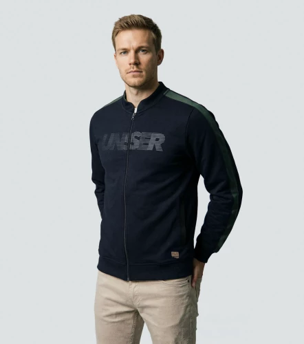 Buzo Para Hombre De Cremallera Y Combinacion De Cortes En MangasNG