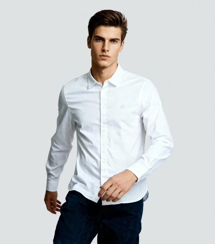 Camisa Americanino Ml Slim Fit LineaBL