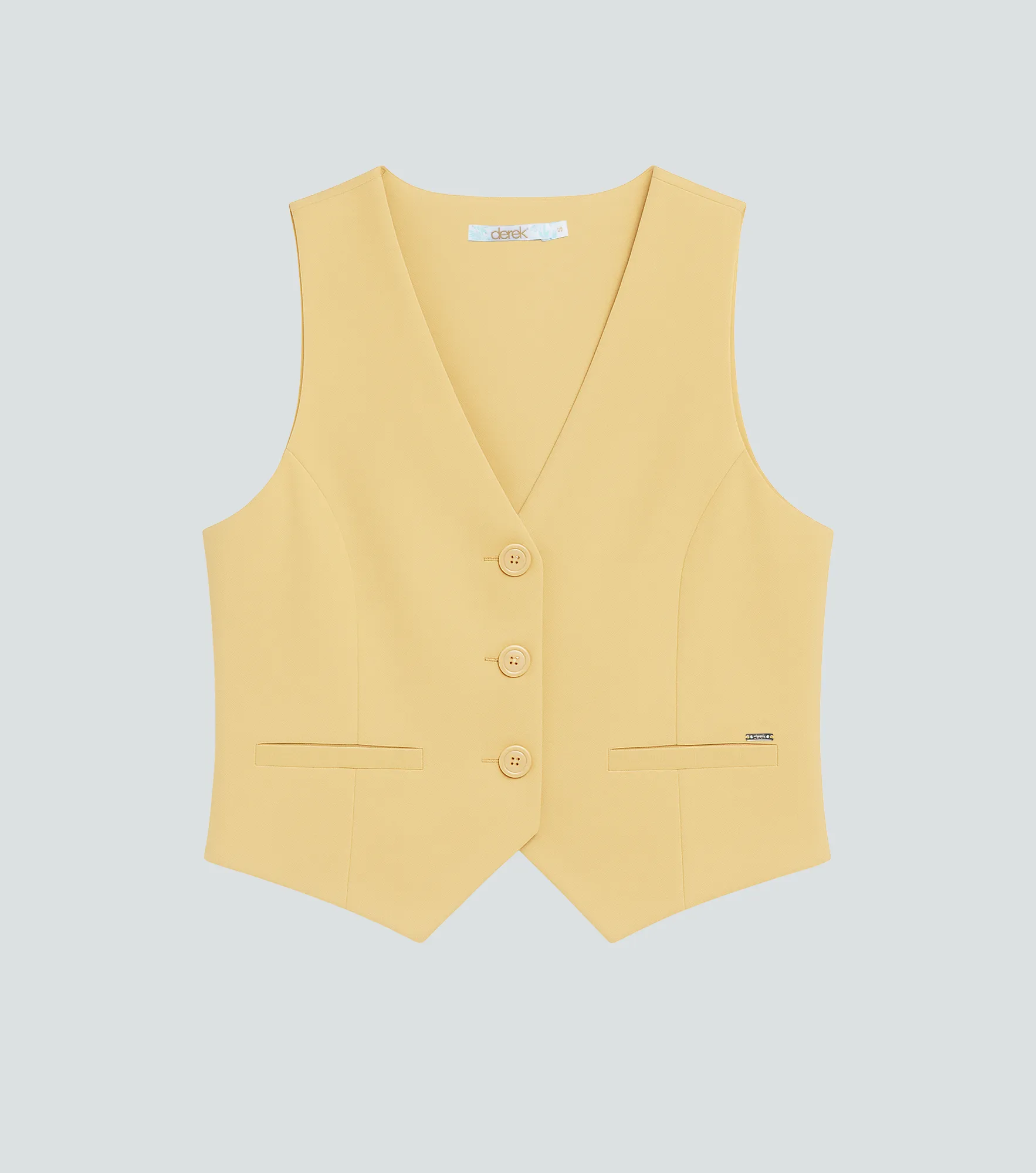 Chaleco Manga Sisa Con Botones En Delantero Derek 834816 AM