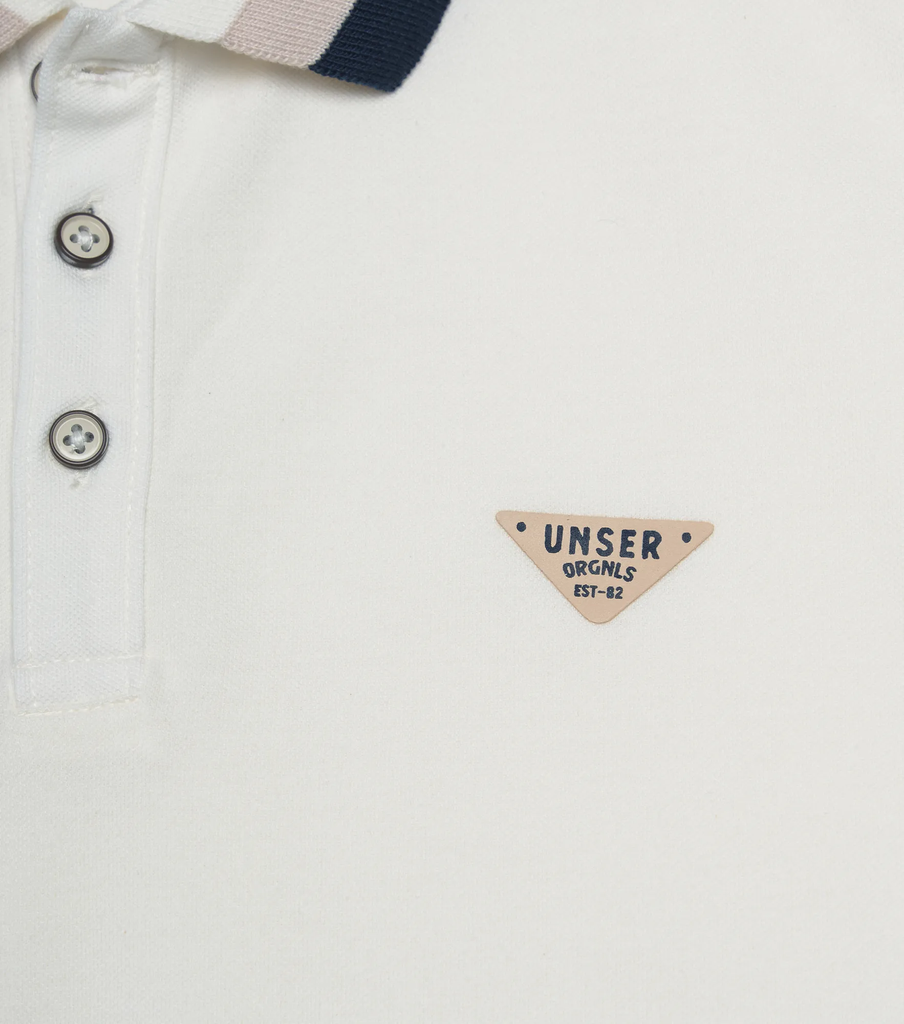 Comfort Frank Polo Unicolor Y Cuello Tejido Unser 835111 AR