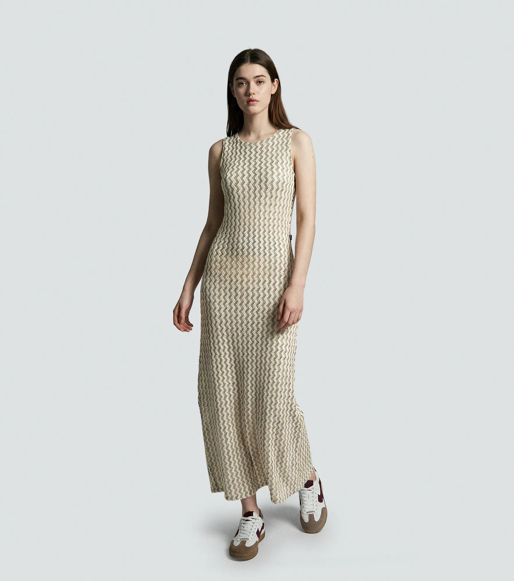 Dalia Vestido Relaxed Manga Sisa Largo TyperKQ
