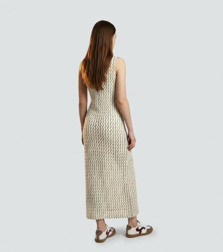 Dalia Vestido Relaxed Manga Sisa Largo TyperKQ