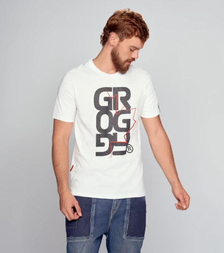 Darren T Shirt Slim Masculina GroggyBL
