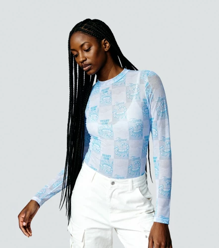 Dina Body Slim Fit Sublimado Manga Larga TyperAZ