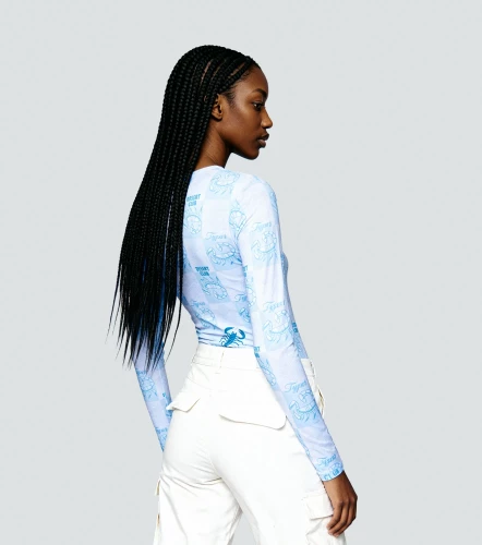 Dina Body Slim Fit Sublimado Manga Larga TyperAZ