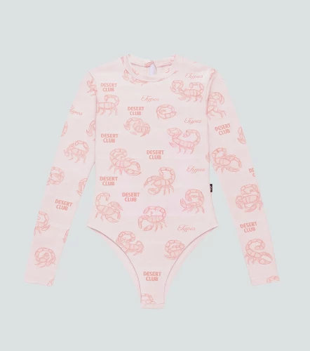 Dina Body Slim Fit Sublimado Manga Larga TyperPR