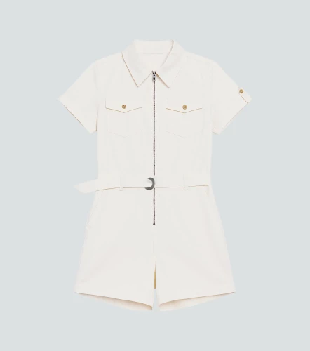 Enterizo Para Mujer Mechi Short Unicolor DerekAR