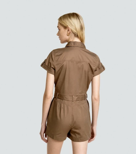 Enterizo Para Mujer Mechi Short Unicolor DerekKQ