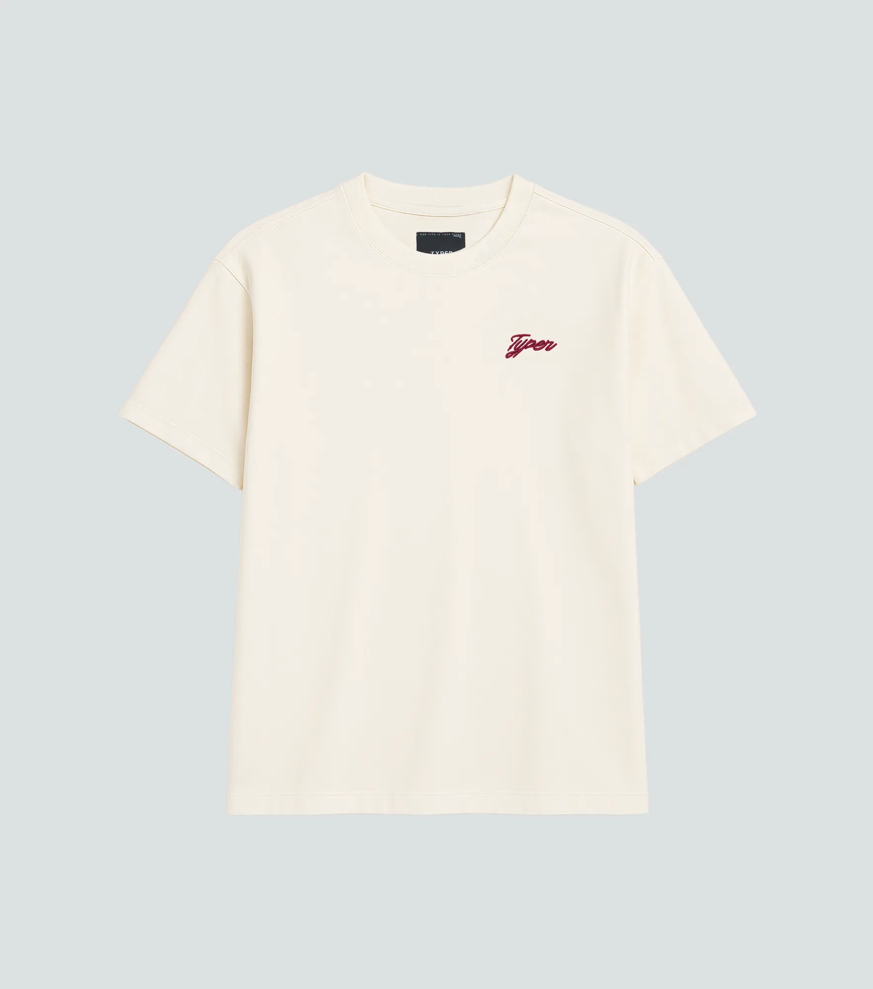 Gilver T Shirt Extraoversize Bordada Typer 835152