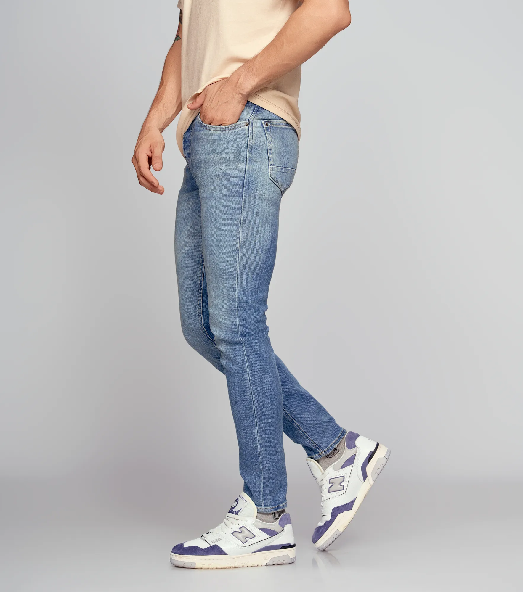 Iron Fred Jean Con Proceso Bolsillos Y Botonera Unser 833604 AZ