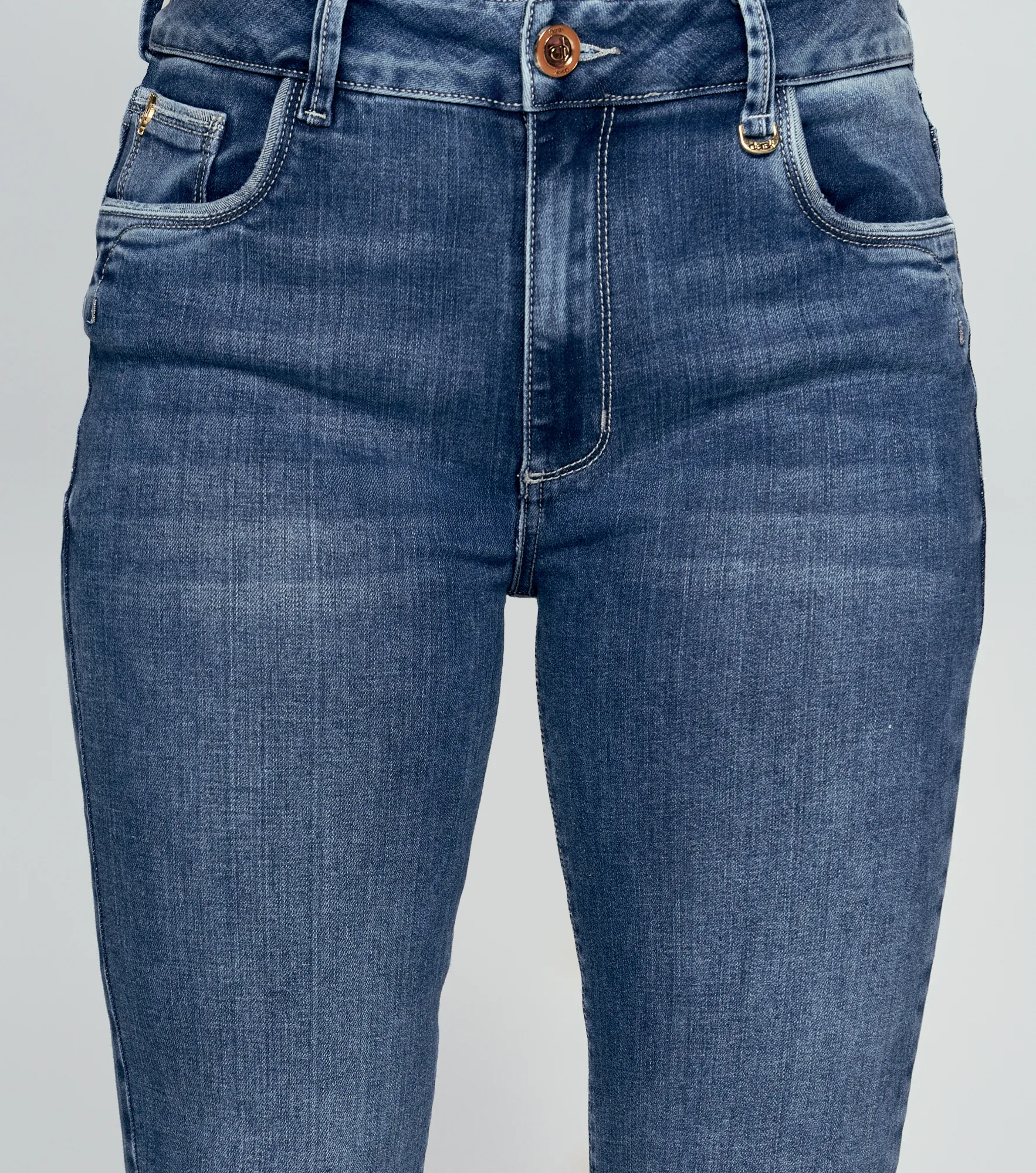Jean Para Mujer Con Proceso Medio Paris Lauren Derek 832402 AZ