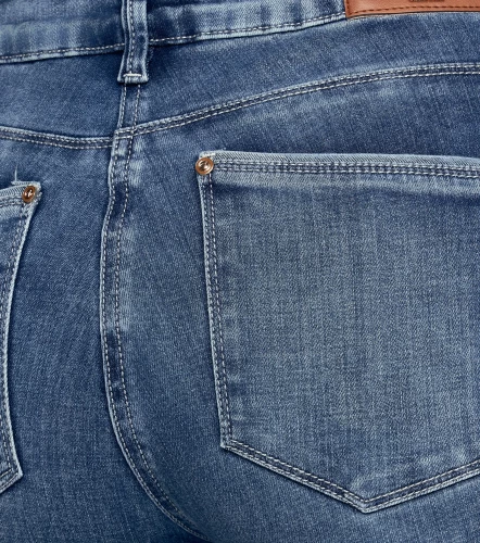 Jean Para Mujer Con Proceso Medio Paris Lauren DerekAZ