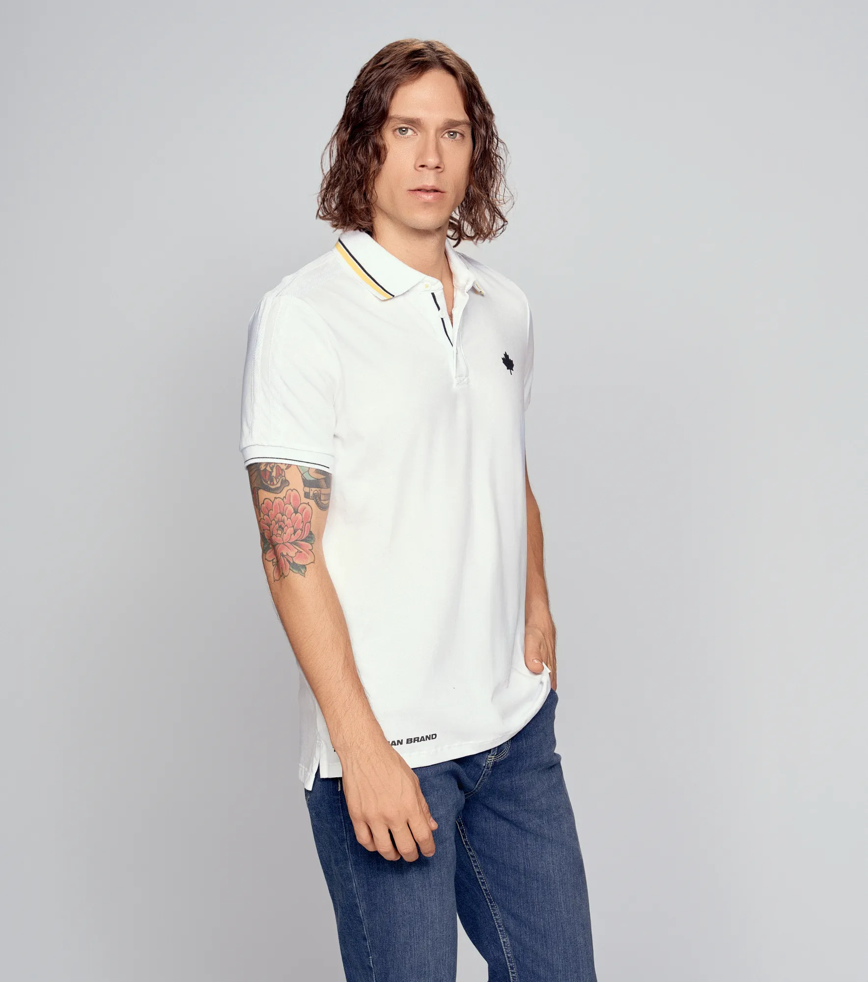 Kamo Polo Slim Msculina GroggyBL