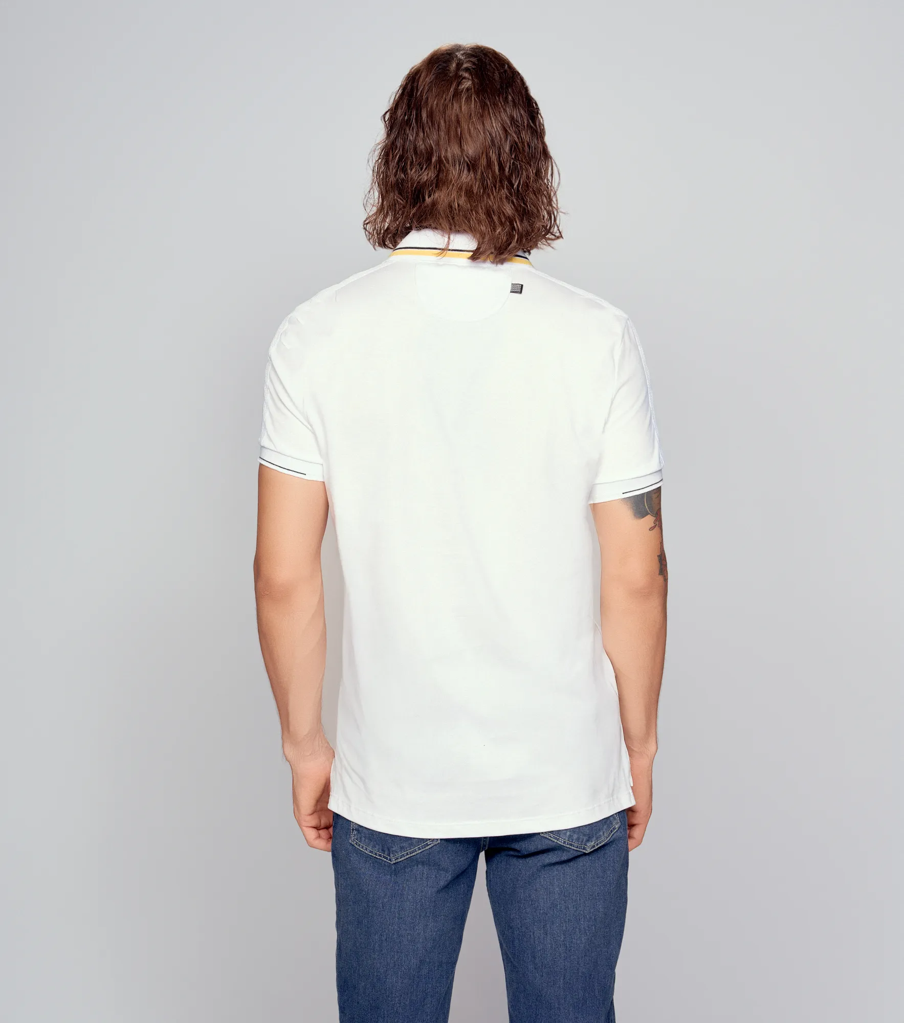 Kamo Polo Slim Msculina Groggy 830348 BL