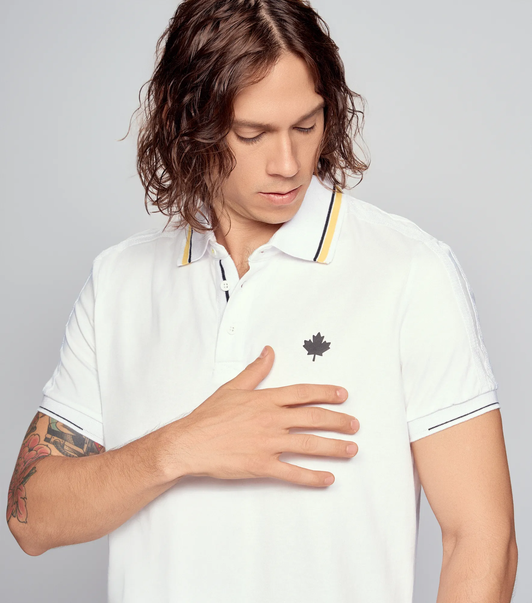 Kamo Polo Slim Msculina Groggy 830348 BL