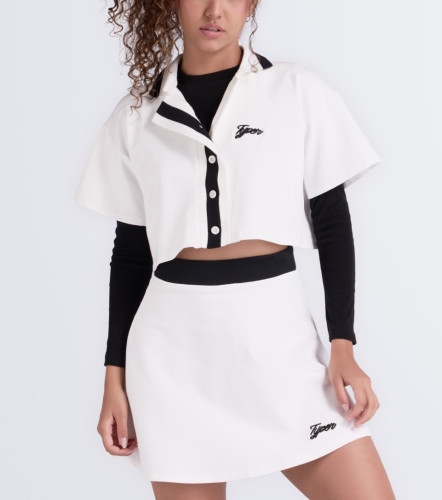 Mika Blusa Boxy Con Tejidos TyperBH