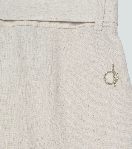 Pantalon Para Mujer Hera Unicolor En Lino DerekKQ