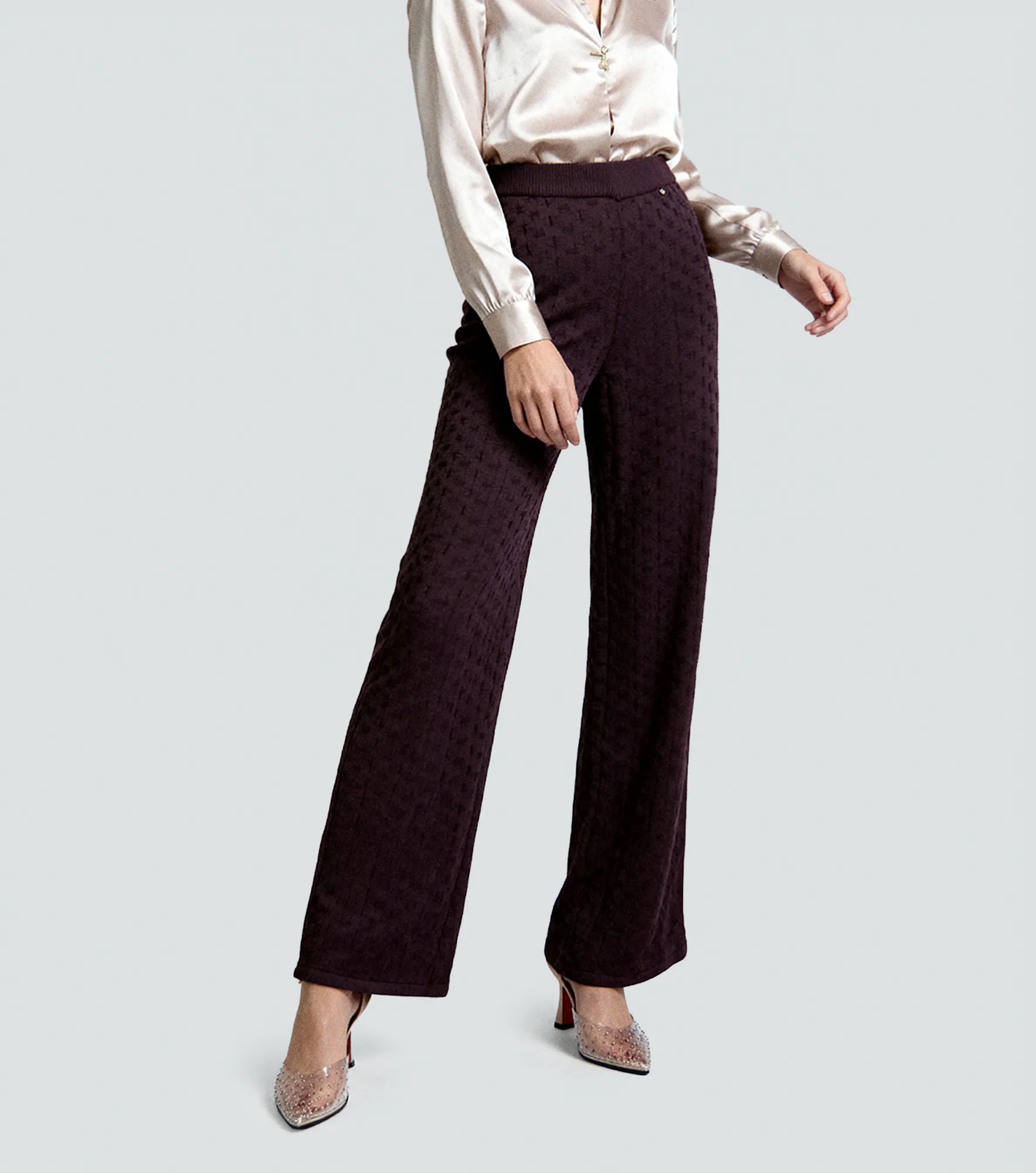 Pantalon Para Mujer Tejido Unicolor Cloe Derek 832538 AR