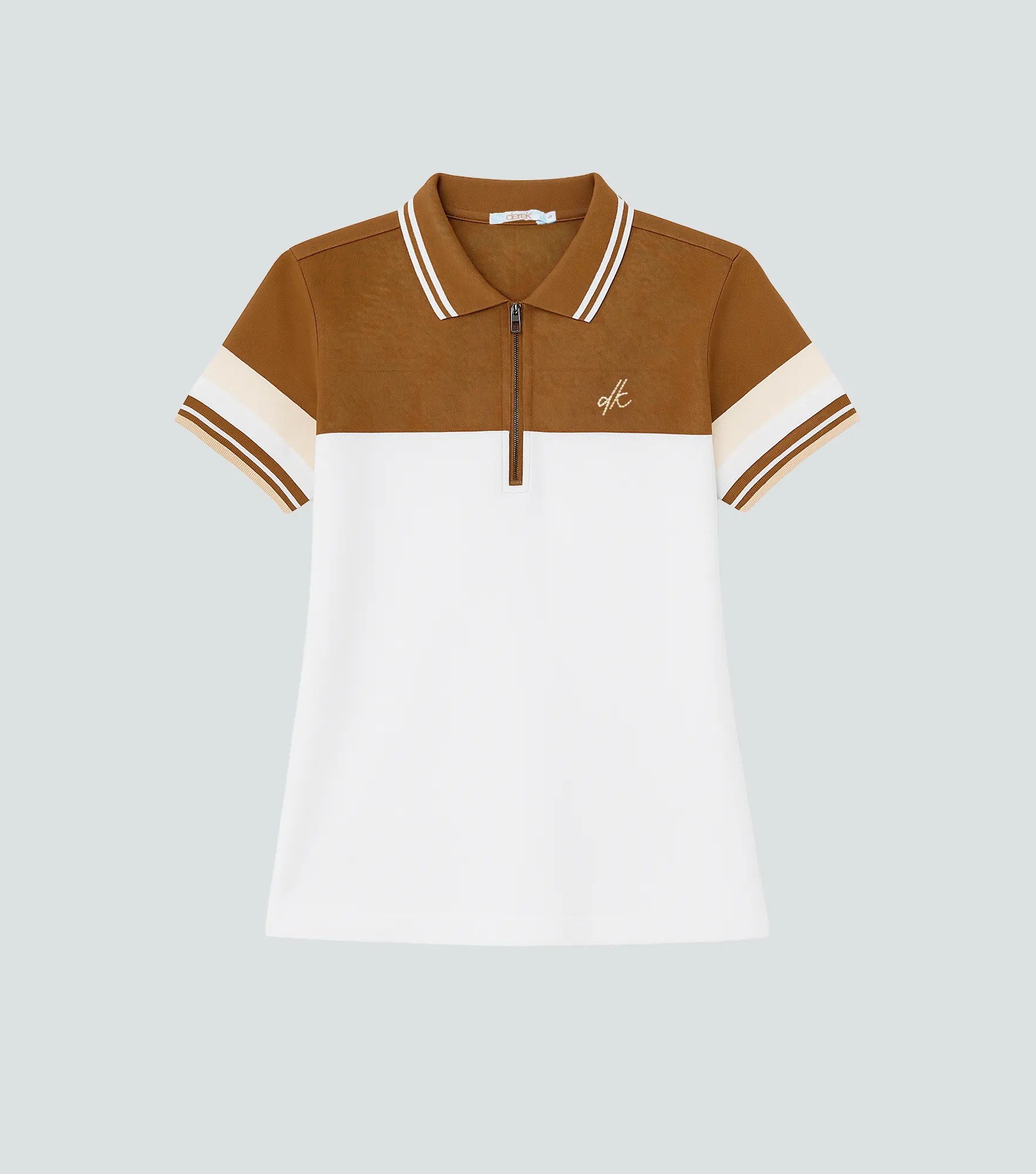 Polo Para Mujer Combinado Manga Corta Derek 826629 KQ
