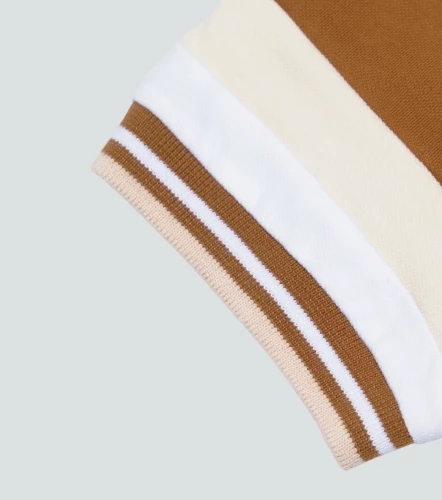 Polo Para Mujer Combinado Manga Corta DerekKQ