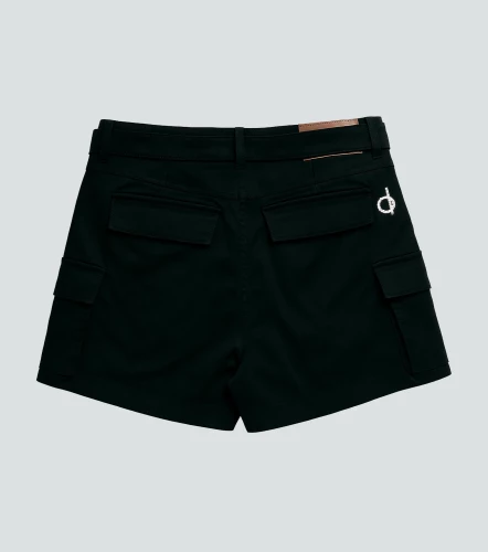 Short Para Mujer Tipo Cargo Unicolor Ivonne DerekNG