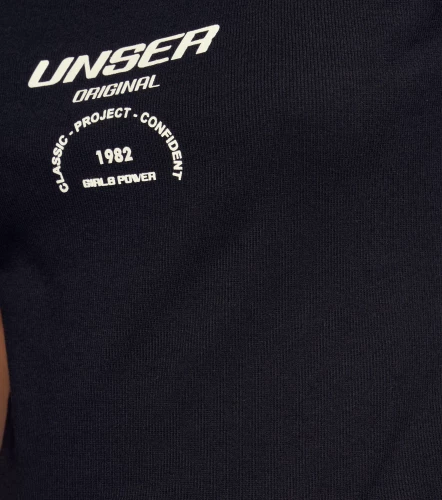 Sofia Camiseta Cuello Redondo Manga Corta Con Estampado UnserNG