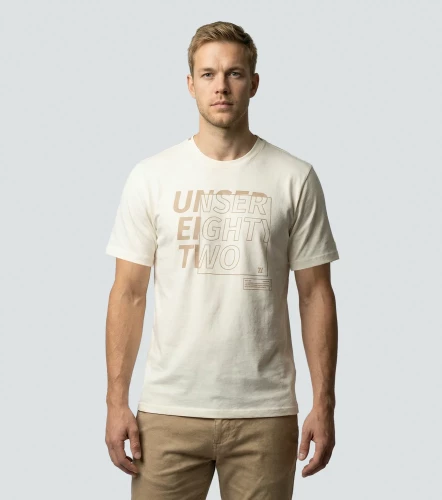 Slim Dante Camiseta Con Estampado Delantero UnserAR