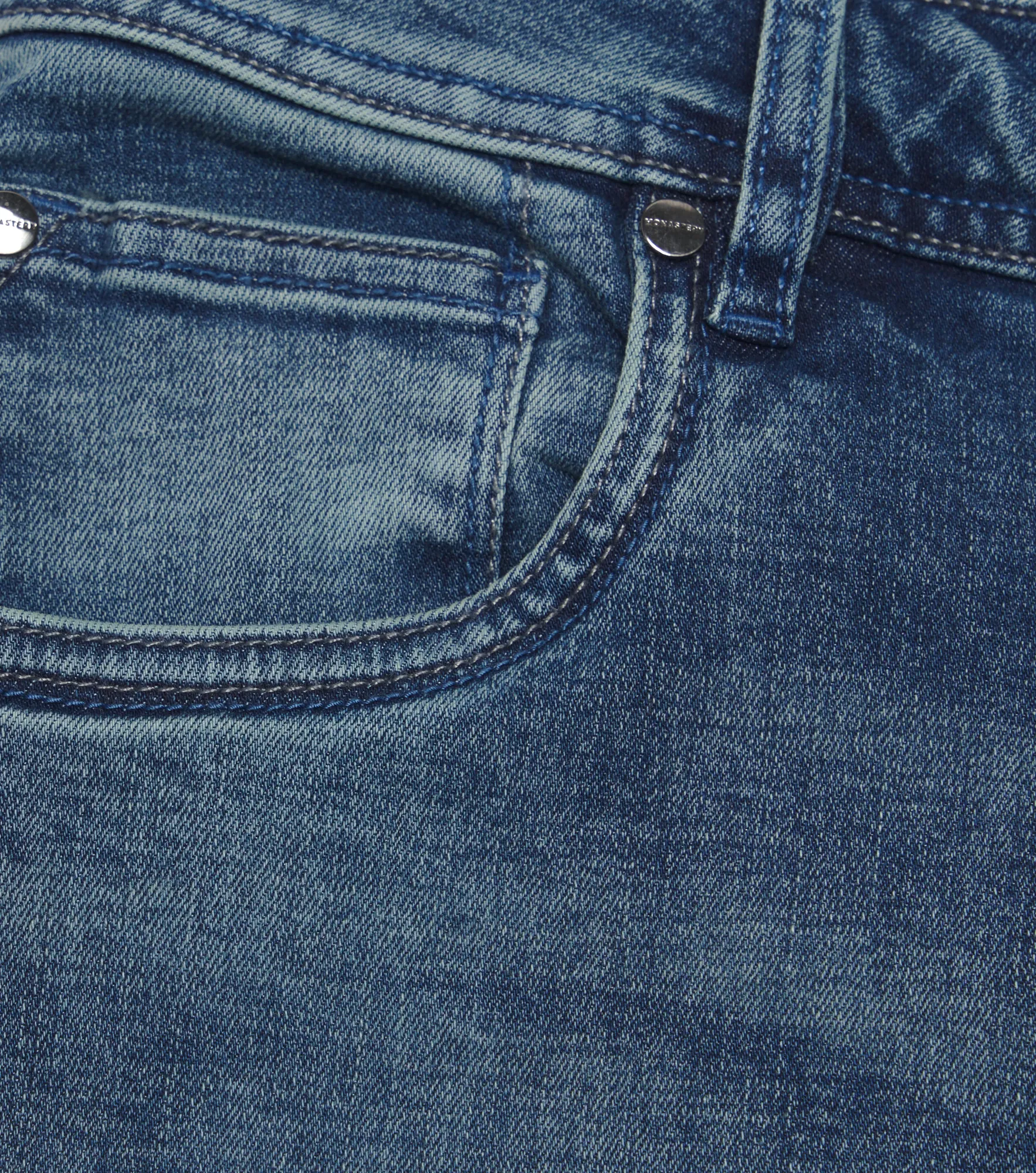 Jean Monastery 2000340160605 Tekstel Men Denim 133005 AZ