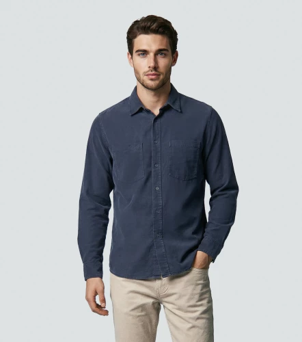 Comfort Matias Camisa M L Unicolor Con Bolsillos UnserAZ