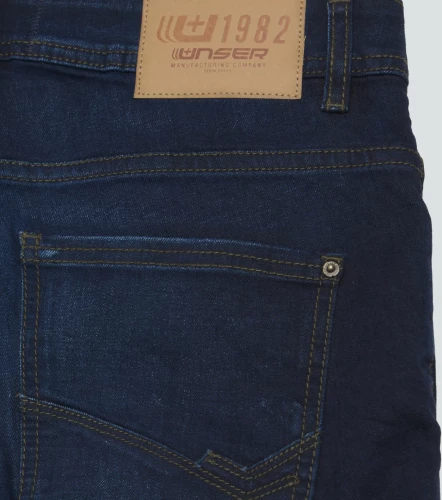 Stell Neitan Jean Tono Oscuro Con Destape De Color Y Cremallera UnserAZ