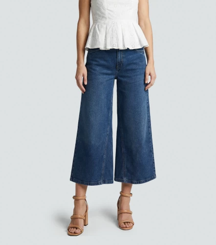 Jean Para Mujer Praga Fergie Con Nesgas En Bota DerekAZ