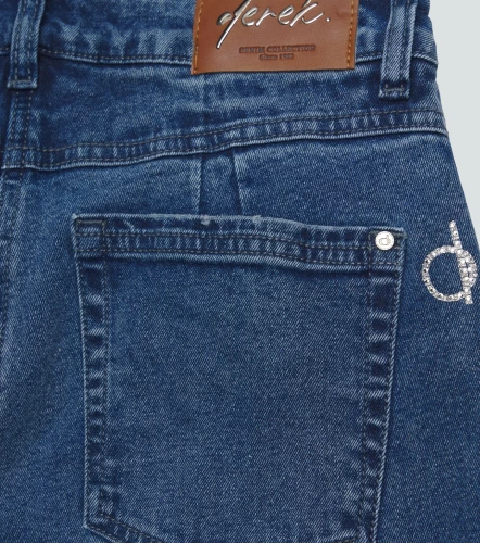 Jean Para Mujer Praga Fergie Con Nesgas En Bota DerekAZ