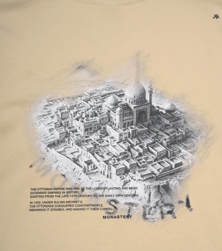 Camiseta Monastery Hadrian T Shirt MenBG